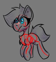 Size: 805x902 | Tagged: safe, artist:cotarsis, derpibooru import, oc, earth pony, pony, image, png, sketch, solo