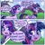 Size: 3000x3000 | Tagged: safe, artist:graphenescloset, derpibooru import, part of a set, starlight glimmer, twilight sparkle, series:blubberlord ember, bush, comic, dialogue, image, incentive drive, misspelling, mountain, part of a series, png, weight gain sequence