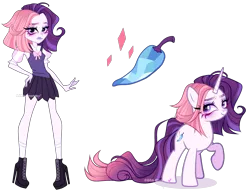 Size: 4824x3690 | Tagged: safe, artist:gihhbloonde, derpibooru import, oc, human, pony, unicorn, equestria girls, clothes, female, human ponidox, image, mare, png, self paradox, self ponidox, simple background, transparent background