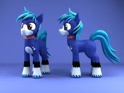 Size: 2000x1500 | Tagged: safe, artist:argos90, derpibooru import, oc, oc:azulito, unofficial characters only, earth pony, pony, 3d, colt, colt oc, foal, image, male, png, reference sheet, solo