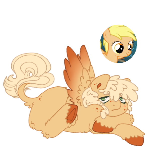 Size: 1000x1000 | Tagged: safe, artist:kazmuun, derpibooru import, mango dash, pegasus, pony, female, filly, foal, image, lying down, png, prone, simple background, solo, transparent background