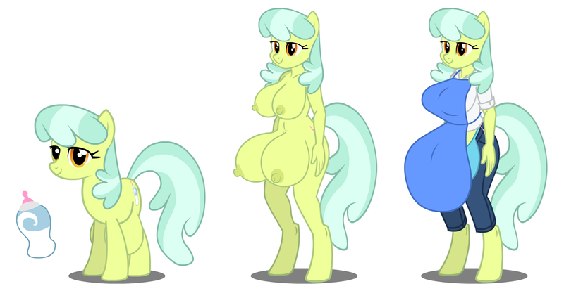 Size: 1839x951 | Tagged: questionable, artist:flash equestria photography, derpibooru import, oc, oc:caring dairy, unofficial characters only, anthro, earth pony, pony, unguligrade anthro, anthro oc, big crotchboobs, breasts, clothes, crotchboobs, crotchboobs plus chestboobs, cutie mark, earth pony oc, female, huge crotchboobs, image, impossibly large crotchboobs, mare, multiboob, nipples, nudity, png, reference sheet, simple background