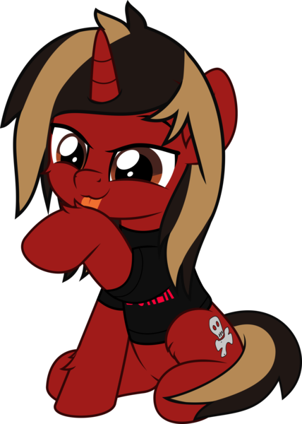 Size: 3568x5000 | Tagged: safe, artist:jhayarr23, derpibooru import, ponified, pony, unicorn, all time low, behaving like a cat, clothes, commission, dyed mane, dyed tail, fluffy, grooming, horn, image, jack barakat, licking, male, png, raised hoof, shirt, simple background, sitting, solo, stallion, t-shirt, tail, tongue out, transparent background, ych result