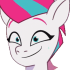 Size: 70x70 | Tagged: safe, artist:dsb71013, derpibooru import, zipp storm, pegasus, pony, g5, my little pony: tell your tale, animated, derpibooru exclusive, emotes, image, picture for breezies, png, ponymote, simple background, smiling, smirk, solo, transparent background
