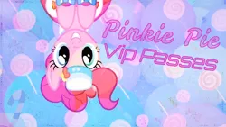 Size: 1920x1080 | Tagged: safe, derpibooru import, edit, edited screencap, screencap, pinkie pie, balloon, bowtie, candy, clothes, cover, dress, dress lift, dressing, food, hat, image, imagination, looking at you, music, party, party cannon, party hat, pinkie pie day, pmv, png, smile song, smiling, smiling at you, song, youtube link