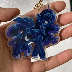 Size: 1440x1440 | Tagged: safe, artist:dankpegasista, derpibooru import, edit, applejack, pinkie pie, princess luna, trixie, twilight sparkle, twilight sparkle (alicorn), alicorn, earth pony, pony, unicorn, :p, accessory, acrylic plastic, animated, applejack's hat, balloon, bangs, big eyes, blue hair, butt, cape, chest fluff, clothes, colored lineart, cowboy hat, cute, derpibooru exclusive, diatrixes, ear fluff, effects, ethereal mane, ethereal tail, eyebrows, eyelashes, feathered wings, female, flowy mane, flying, hair tie, hand, hat, heart, heart eyes, highlights, image, irl, jewelry, keychain, large wings, looking at you, lunabetes, mare, merchandise, moonbutt, open mouth, photo, pink mane, presenting, purple eyes, purple fur, raised hoof, regalia, royalty, sample, shading, smiling, smiling at you, sneak peek, sparkles, spread wings, tail, three quarter view, tongue out, trixie's cape, trixie's hat, twiabetes, upright, video, wall of tags, webm, wingding eyes, wings