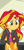 Size: 600x1267 | Tagged: safe, derpibooru import, sunset shimmer, equestria girls, rainbow rocks, animated, beautiful, blinking, cute, female, females only, gif, image, solo, solo female, sunset