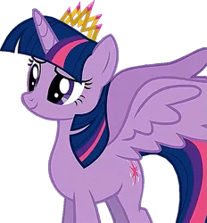 Size: 663x713 | Tagged: safe, derpibooru import, edit, edited screencap, screencap, twilight sparkle, twilight sparkle (alicorn), alicorn, magical mystery cure, background removed, cropped, crown, image, jewelry, png, regalia, simple background, solo, spread wings, tiara, transparent background, wings