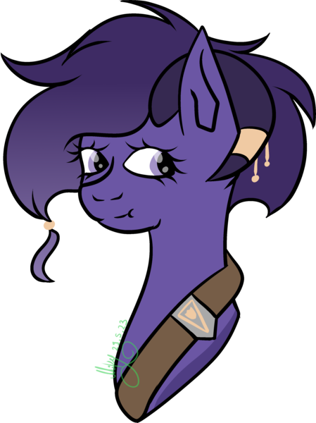 Size: 2405x3216 | Tagged: safe, artist:thecommandermiky, derpibooru import, oc, oc:miky command, unofficial characters only, deer, deer pony, original species, accessory, deer oc, horn, horn jewelry, image, jewelry, looking away, non-pony oc, png, simple background, smiling, transparent background