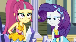 Size: 1280x718 | Tagged: safe, derpibooru import, screencap, rarity, sour sweet, dance magic, equestria girls, spoiler:eqg specials, image, png