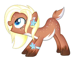 Size: 972x733 | Tagged: safe, artist:angellightyt, derpibooru import, oc, unofficial characters only, earth pony, pony, base used, earth pony oc, eyelashes, female, flower, flower in hair, freckles, image, mare, png, simple background, smiling, solo, transparent background, unshorn fetlocks
