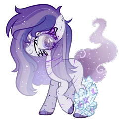 Size: 1646x1630 | Tagged: safe, artist:anno酱w, derpibooru import, oc, butterfly, ghost, ghost pony, insect, pony, undead, base used, facial markings, ice, image, png, scar, smiling, solo, transparent