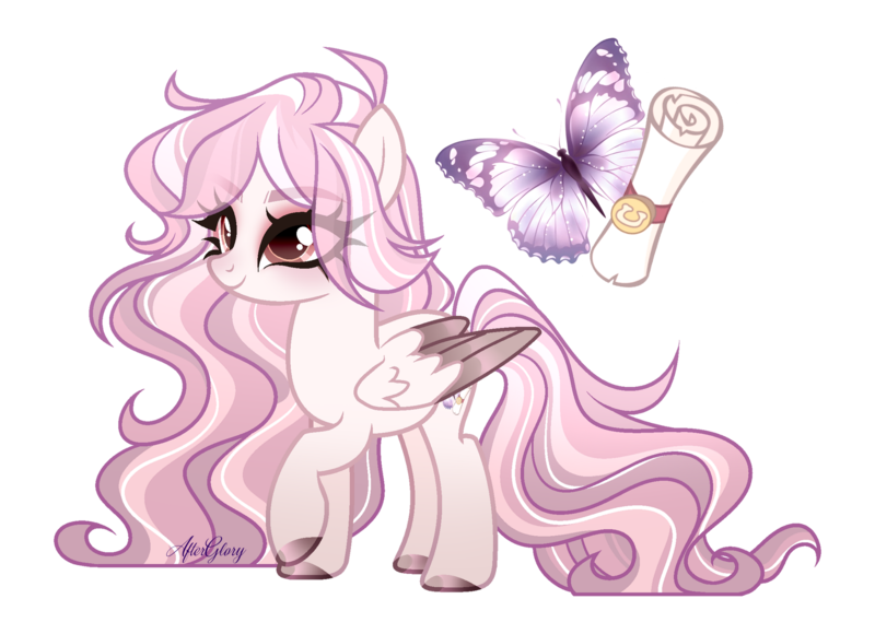 Size: 1920x1391 | Tagged: safe, artist:gloriaartist, derpibooru import, oc, pegasus, pony, colored wings, female, image, mare, png, simple background, solo, transparent background, two toned wings, wings