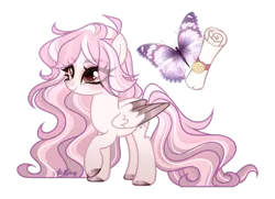 Size: 1920x1391 | Tagged: safe, artist:gloriaartist, derpibooru import, oc, pegasus, pony, colored wings, female, image, mare, png, simple background, solo, transparent background, two toned wings, wings