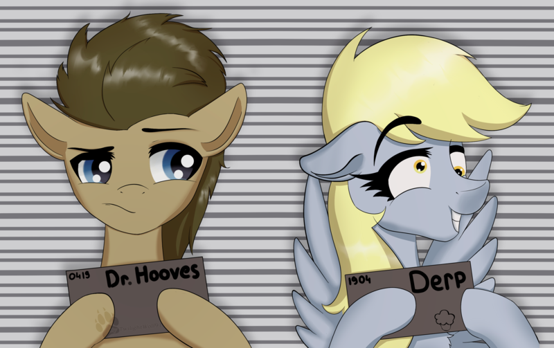 Size: 3024x1900 | Tagged: safe, derpibooru import, derpy hooves, doctor whooves, time turner, challenge, doctorderpy, fanart, fanart mashup challenge, female, image, male, my little pony, png, shipping, straight