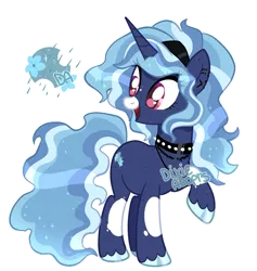 Size: 2000x2108 | Tagged: safe, artist:dixieadopts, derpibooru import, oc, oc:blue spirit, unofficial characters only, pony, unicorn, female, image, mare, png, simple background, solo, transparent background