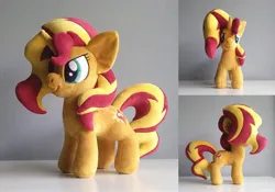 Size: 3091x2159 | Tagged: safe, artist:azdaracylius, derpibooru import, sunset shimmer, pony, image, irl, jpeg, photo, plushie, solo