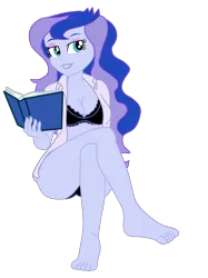Size: 1900x2546 | Tagged: suggestive, artist:gmaplay, derpibooru import, princess luna, equestria girls, butt, clothes, image, moonbutt, png, solo, underwear, vice principal luna, vice principal moonbutt