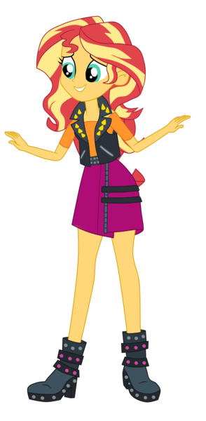 Size: 2390x4875 | Tagged: safe, artist:gmaplay, derpibooru import, sunset shimmer, a fine line, equestria girls, equestria girls series, boots, clothes, cute, image, png, shimmerbetes, shoes, simple background, solo, transparent background