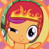 Size: 100x100 | Tagged: safe, artist:3friendsaretakingalltheworld, derpibooru import, scootaloo, pony, helmet, image, picture for breezies, png, solo