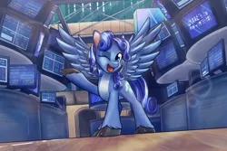 Size: 2400x1600 | Tagged: safe, artist:redahfuhrerking, derpibooru import, oc, oc:cloudy contrail, unofficial characters only, pegasus, pony, image, png, solo