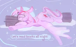 Size: 1127x702 | Tagged: safe, artist:littmosa, derpibooru import, twilight sparkle, twilight sparkle (alicorn), alicorn, abstract background, book, commission, glasses, image, looking at you, moon, png, sketch, sky, spread wings, stars, text, wings, your character here