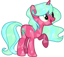 Size: 8132x7214 | Tagged: safe, artist:shootingstarsentry, derpibooru import, oc, oc:emerald aura, unofficial characters only, crystal pony, pony, unicorn, absurd resolution, crystal unicorn, female, image, mare, png, simple background, solo, transparent background