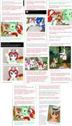 Size: 3305x5771 | Tagged: safe, artist:askbritanniamlp, derpibooru import, fleur-de-lis, oc, oc:bretannea, oc:britannia, oc:coffee talk, oc:merriweather, bird, parrot, pony, absurd resolution, baby, baby pony, female, filly, filly guides, foal, image, mare, png, scout uniform