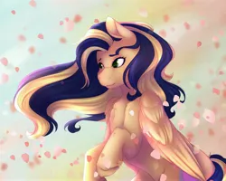 Size: 4096x3277 | Tagged: safe, artist:mantequiademani, derpibooru import, oc, unofficial characters only, pegasus, image, jpeg, pegasus oc, solo, wind, windswept mane, wings