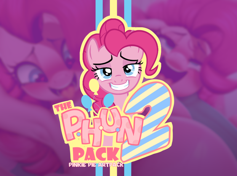 Size: 1860x1380 | Tagged: suggestive, artist:dibujito, derpibooru import, pinkie pie, earth pony, pony, art pack:p.h.u.n pack 2, advertisement, ahegao, art pack, heart, heart eyes, image, open mouth, png, tongue out, wingding eyes