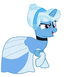 Size: 380x438 | Tagged: safe, artist:brightstar40k, derpibooru import, trixie, cinderella, clothes, cosplay, costume, image, png