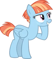 Size: 671x743 | Tagged: safe, artist:retroponybro, derpibooru import, windy whistles, pegasus, pony, parental glideance, base used, cropped, cute, female, image, mare, png, simple background, smiling, transparent background, vector, windybetes