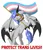 Size: 2064x2385 | Tagged: safe, artist:melodytheartpony, derpibooru import, oc, oc:melody silver, dracony, dragon, hybrid, asexual, asexual pride flag, bat wings, choker, collar, doodle, eyeshadow, fangs, feathered wings, female, feral, flag waving, horns, image, looking at you, makeup, on hind legs, piercing, png, pride, pride flag, pride month, rule 63, signature, simple background, spiked choker, spread wings, standing, transgender pride flag, white background, wings