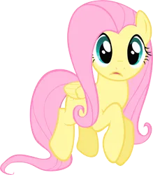 Size: 4371x5000 | Tagged: safe, artist:fabulouspony, derpibooru import, fluttershy, pegasus, pony, dragonshy, absurd resolution, image, png, simple background, solo, transparent background, vector