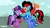 Size: 960x540 | Tagged: safe, artist:yamston, derpibooru import, twilight sparkle, oc, oc:kara the phoenix, oc:lance greenfield, oc:little fawn, oc:spark greenfield, earth pony, hybrid, pegasus, phoenix, pony, unicorn, zebra, zony, 2022, arm on shoulder, canon x oc, family, family photo, female, foal, image, living the dream, looking at you, male, offspring, old art, one eye closed, parent:oc:oc:lance greenfield, parent:twilight sparkle, parents:canon x oc, pet oc, png, red eyes, red stripes, self insert, shipping, smiling, smiling at you, straight, stripes, unicorn twilight, wholesome, wink, zebra oc