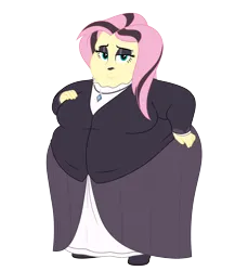 Size: 1920x2100 | Tagged: suggestive, artist:neongothic, derpibooru import, fluttershy, equestria girls, bbw, belly, big belly, bingo wings, breasts, chubby cheeks, double chin, fat, fat boobs, fat fetish, fattershy, fetish, fluttergoth, goth, image, morbidly obese, obese, png, simple background, solo, ssbbw, transparent background, weight gain, wide hips