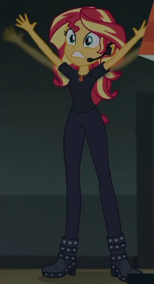 Size: 308x568 | Tagged: safe, derpibooru import, screencap, sunset shimmer, equestria girls, equestria girls series, opening night, cropped, image, png, solo