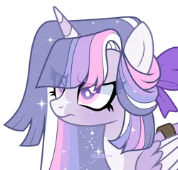Size: 1510x1440 | Tagged: safe, artist:skyfallfrost, derpibooru import, oc, oc:aurora estelle, unofficial characters only, alicorn, pony, female, image, mare, png, simple background, solo, transparent background