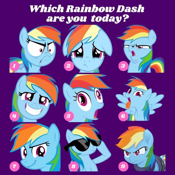 Size: 1080x1080 | Tagged: safe, derpibooru import, official, screencap, rainbow dash, pegasus, pony, my little pony: the movie, season 2, season 5, tanks for the memories, the super speedy cider squeezy 6000, angry, crying, cute, dashabetes, discovery family, do i look angry, faic, female, floppy ears, frown, grin, image, jpeg, mare, open mouth, open smile, sad, sadorable, smiling, smirk, smug, smugdash, solo, spread wings, sunglasses, text, tongue out, wings