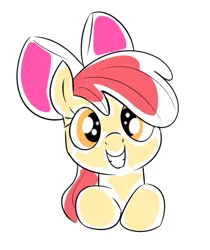 Size: 429x510 | Tagged: safe, artist:cookieboy011, derpibooru import, apple bloom, earth pony, pony, female, filly, foal, image, png, solo