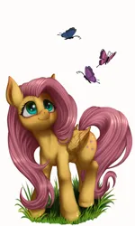 Size: 1024x1707 | Tagged: safe, artist:zetamad, derpibooru import, fluttershy, pegasus, atg 2023, image, jpeg, newbie artist training grounds, solo