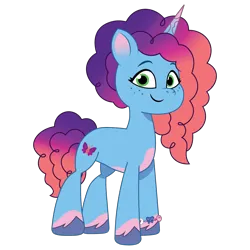 Size: 1200x1200 | Tagged: safe, artist:prixy05, derpibooru import, pony, unicorn, g5, my little pony: tell your tale, spoiler:g5, image, misty brightdawn, new mane misty, png, simple background, solo, transparent background, vector