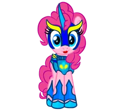 Size: 942x848 | Tagged: safe, artist:fanvideogames, derpibooru import, pinkie pie, armor, female, image, png, solo