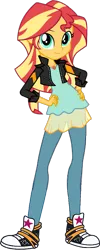 Size: 527x1311 | Tagged: safe, artist:mlpfan3991, derpibooru import, editor:incredibubbleirishguy, editor:pascalmulokozi2, sunset shimmer, equestria girls, equestria girls series, friendship games, game stream, spoiler:eqg series (season 2), clothes, geode of empathy, image, magical geodes, png, shoes, simple background, transparent background