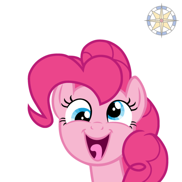 Size: 2000x2000 | Tagged: safe, artist:r4hucksake, derpibooru import, pinkie pie, pony, base used, image, png, simple background, solo, transparent background