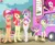 Size: 2900x2383 | Tagged: safe, artist:succubi samus, apple bloom, lily pad (equestria girls), pinkie pie, scootaloo, sweetie belle, water lily (equestria girls), equestria girls, barefoot, beach, blurry background, cap, child, clothes, feet, female, food, hat, ice cream, ice cream truck, image, one-piece swimsuit, png, sunscreen, swimsuit