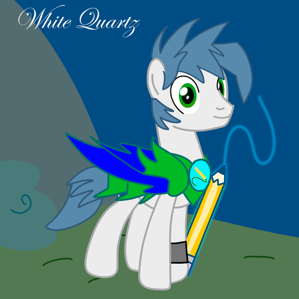 Size: 2650x2650 | Tagged: safe, artist:fanvideogames, derpibooru import, oc, oc:white quartz, pony, image, male, png, solo