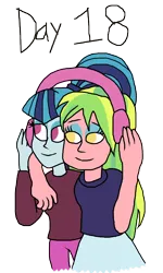 Size: 3000x5000 | Tagged: safe, artist:bigpurplemuppet99, derpibooru import, lemon zest, sonata dusk, equestria girls, female, image, lemonata, lesbian, png, shipping