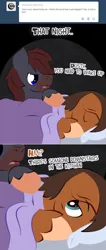 Size: 720x1704 | Tagged: safe, artist:jitterbug-cafe, derpibooru import, oc, oc:dusty (jitterbug-cafe), oc:raggedy, unofficial characters only, pony, image, png, tumblr:jitterbug cafe