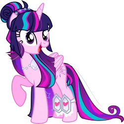 Size: 8837x8826 | Tagged: safe, artist:shootingstarsentry, derpibooru import, oc, oc:fontaine sparkle, alicorn, pony, absurd resolution, female, image, mare, png, simple background, solo, transparent background